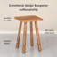 Table de bout en bois massif 22 po Bartholomeo-2041942061