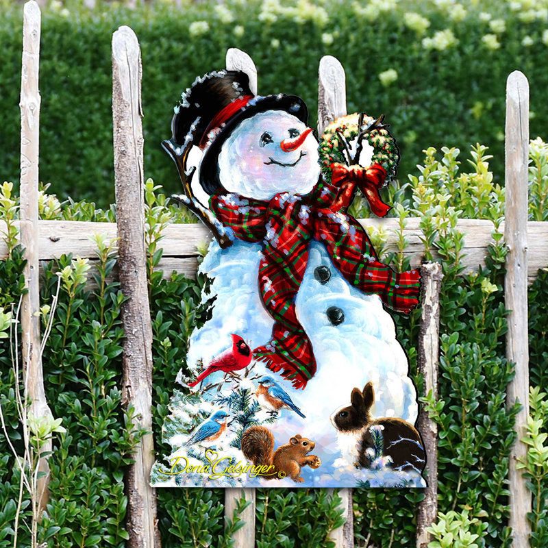 Décoration murale de Noël «An Old-Fashioned»