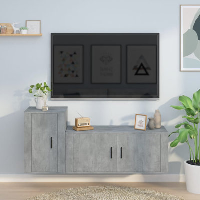 Koryn Unfinished Floating TV Stand for TVs up to 60"