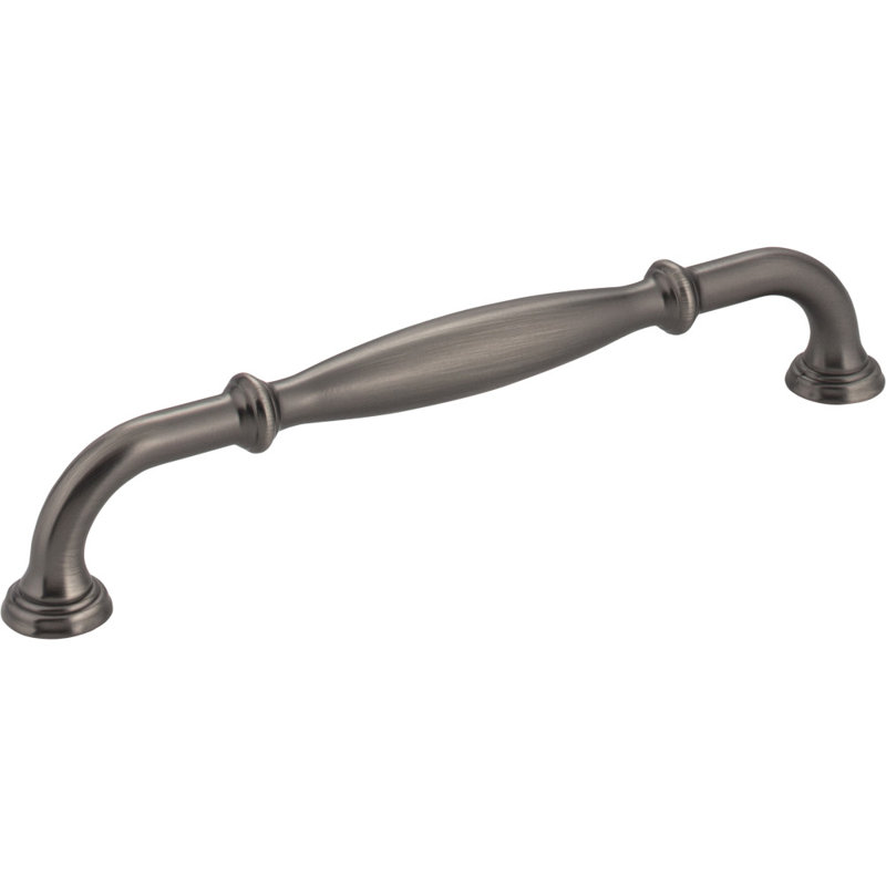 Tiffany Bar Pull, Brushed Pewter, 6 5/16"