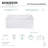 Kingston Brass Aqua Eden 54-Inch Acrylic Rectangular 3-Wall Alcove Tub-33383622