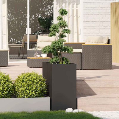 Planter 80x80 Cm Steel