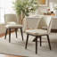 Chaise de salle à manger rembourrée Mason-783192103-783192096