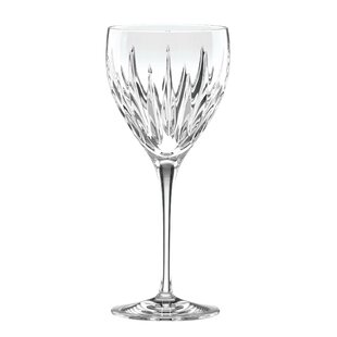 Soho 12 oz. Lead Crystal Stemmed Wine Glass (Set of 4)