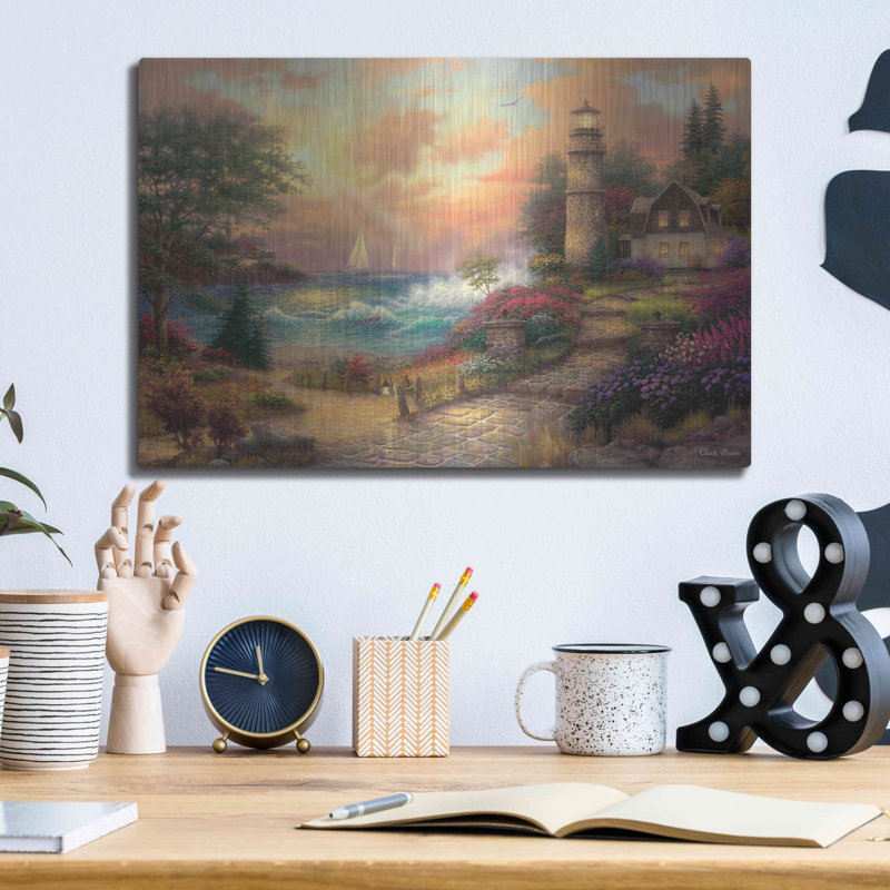 «Seaside Dreams» par Chuck Pinson, H 12 po x l 16 po
