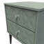 Fully Assembled Gitschier 2 DrawerÂ Bedside Table-976070690-976070689