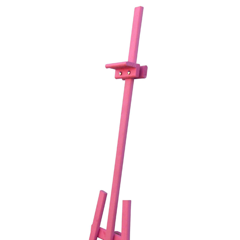 Gargi Ebern Designs Folding Wood Tripod Easel, Pink, 180'Hx51'Wx45'D
