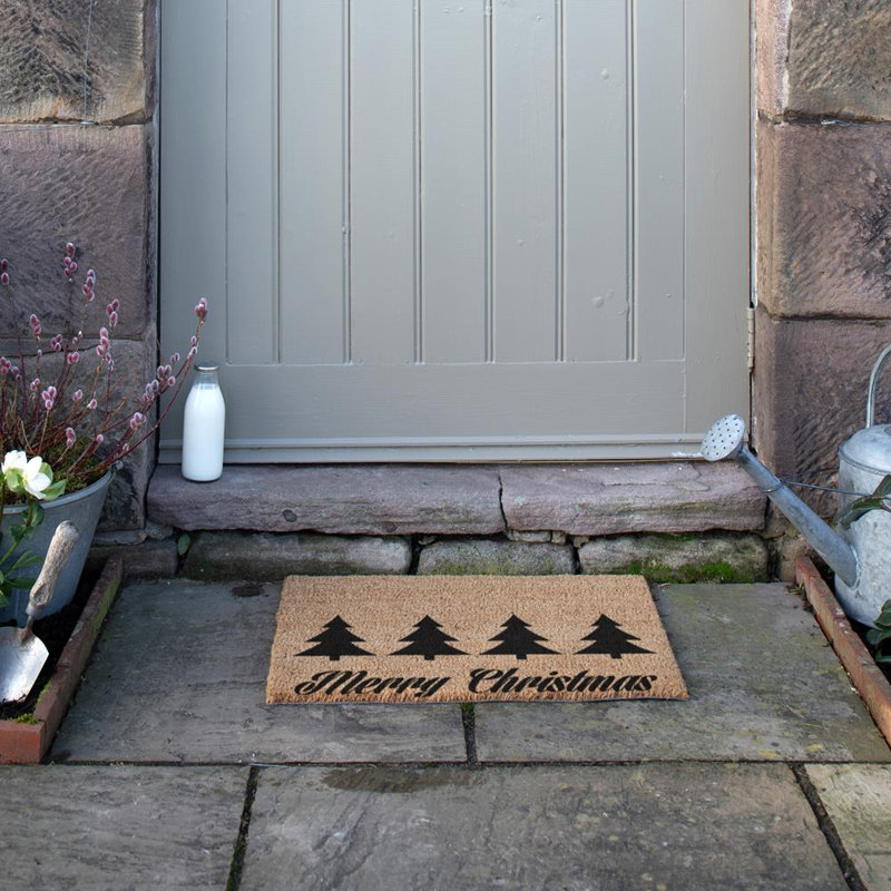 Finlee Non-Slip Christmas Outdoor Doormat