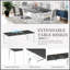 Ensemble de table de salle à manger extensible rustique 7 pièces avec rallonge amovible, chaises rembourrées et tiroirs intégrés, gris foncé et blanc