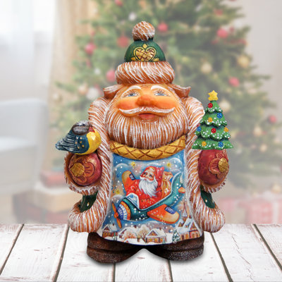 Derevo Airplane Santa