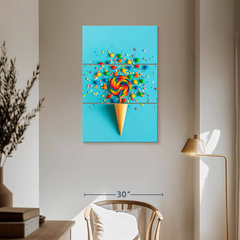 Yarlin Candy Cone, 57" H x 36" W