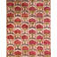Rumi Ikat Hand-Knotted Silk Yellow/Red/Beige/Black Area Rug