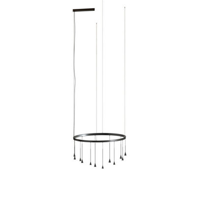 Skybell 12 - Light Dimmable LED Wagon Wheel Chandelier