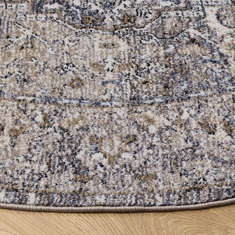 Jacomine Performance Oriental Rug, Round 5'3"