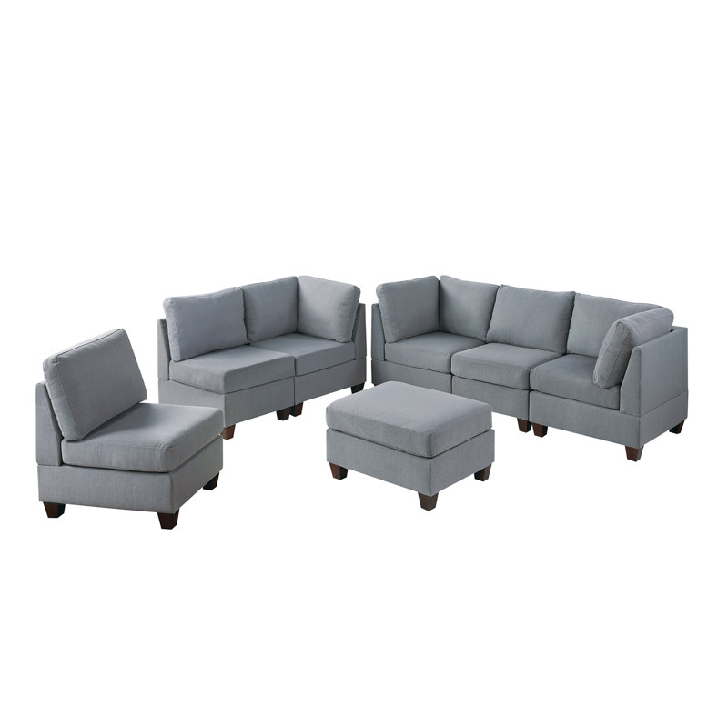 MODULAR SET - 7PC in Gray