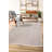 Luxurious Chenille Carpet, 4.0 x 5.9 Feet | 100% Antibacterial, 0.24 Inches Thick | Non-Slip Underside, Machine Washable at 86°F | Elegant Beige for Living Room & Bedroom Décor-1712239416