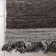 Exley Hand Woven Leather/Cotton Solid Color Rug in Grey/Dark Brown