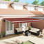 Brayden Studio 500cm W x 300cm D Polyester Cover Retractable Door / Window Awning-2009768622