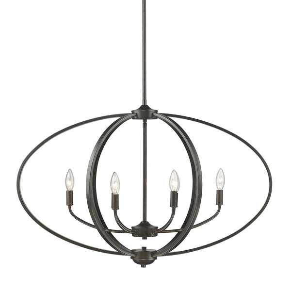 Laurel Foundry Modern Farmhouse Petitt 6 - Light Dimmable Globe ...