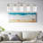5 Bathroom Light Fixtures, Built-In LED Bulbs Included, Dimmable Vanity Light With Clear Glass Shade, Crystal LED Bathroom Lights Over Mirror For Bedroom, Living Room, Hallway, Farmhouse. Integrated LED Bulbs Included.-542790448