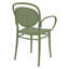 Chaise d'appoint empilable pour patio Farrah-1937411766