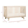 Babyletto Hudson 3-in-1 Convertible Crib & Reviews 