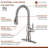 Mondawe Pull Down Kitchen Faucet-72651134