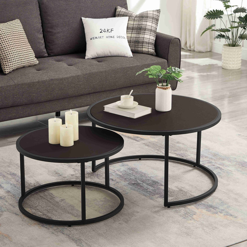 Table basse Nesting, Dark Brown