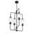 Nunley 4-Light Chandelier in Matte Black-1166042964-1166042965