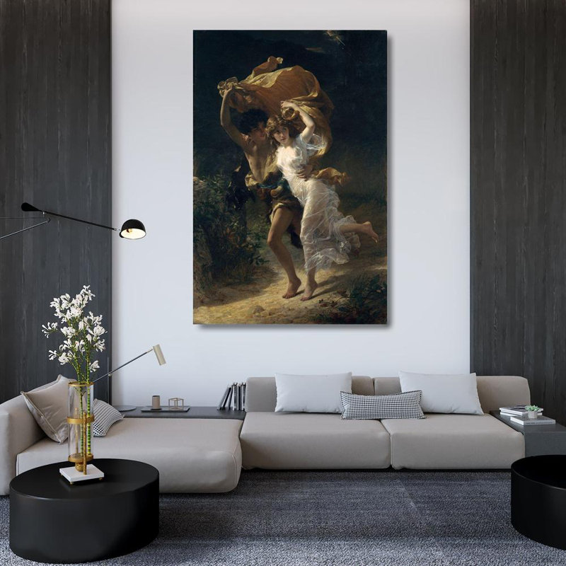 Art sur toile tendue, Astoria Grand Cot, Pierre Auguste, 56832, H 48 po x l 33 po