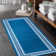 Qulin Blue Non-Slip Area Rug