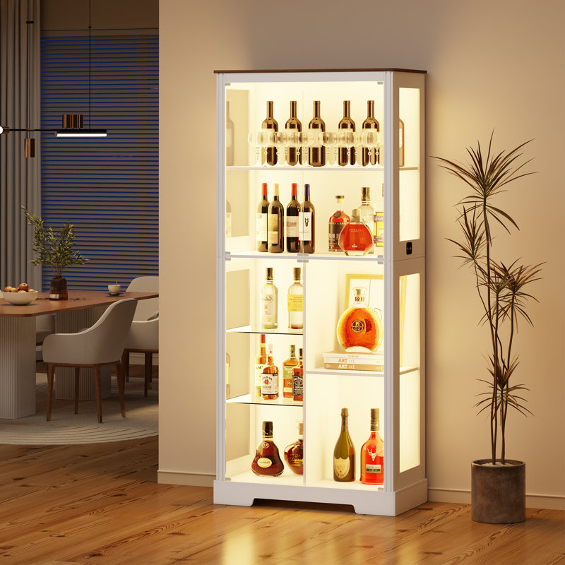 Display Cabinet, White