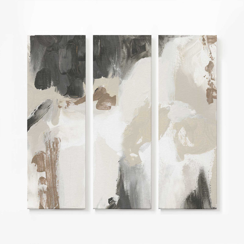 48 "x 48" mosaïque monochrome v1, grande impression sur toile, H 60 po x l 60 po