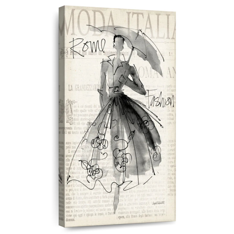 Carnet de croquis de mode V, H 36 po x l 18 po