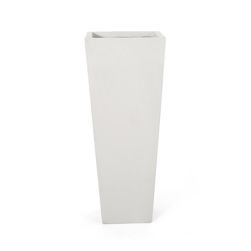 Ella L 13, Matte White, 32.5" H x 13" W x 13" D