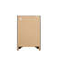Commode moderne en stratifié avec tiroirs pleine extension et compartiments doublés de feutre, parfait pour un rangement élégant-1167820830