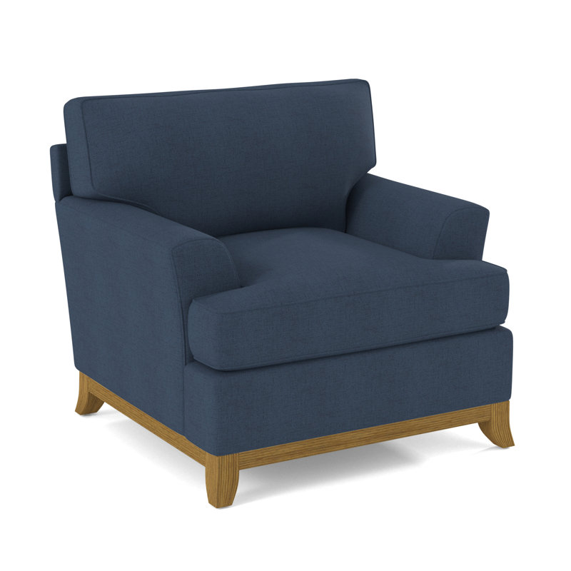 Oaks Way Armchair, Beige Performance Fabric; 0851-73, Honey