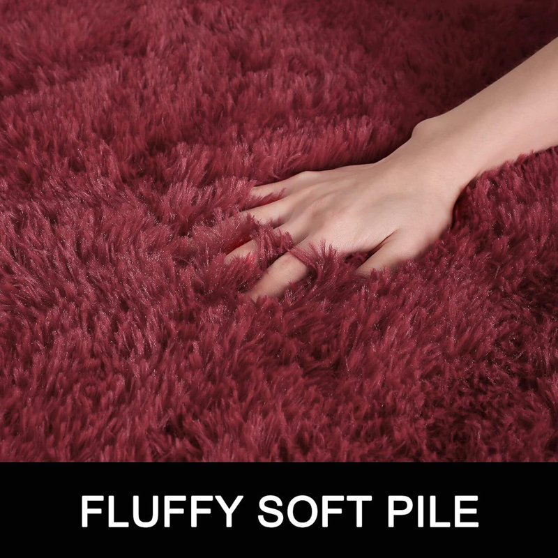 Mercer41 Luxury Fluffy Area Rug | Wayfair