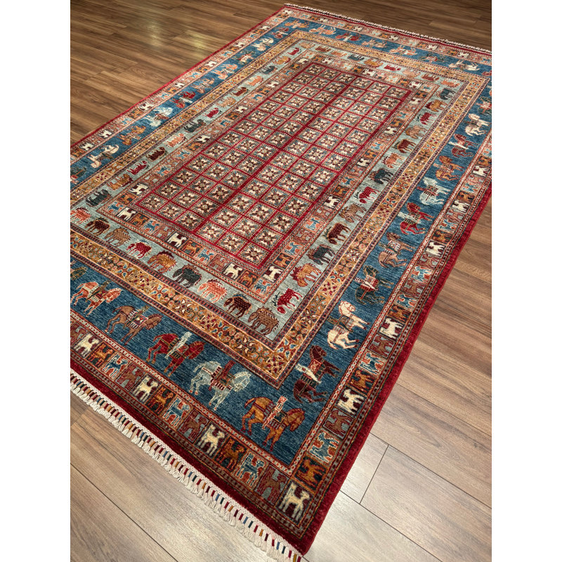 Tapis en laine et coton noué à la main Original