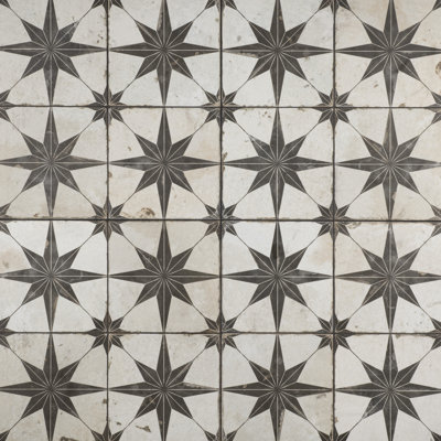 Merola Tile Kings 18" x 18" Ceramic Patterned Wall & Floor Tile