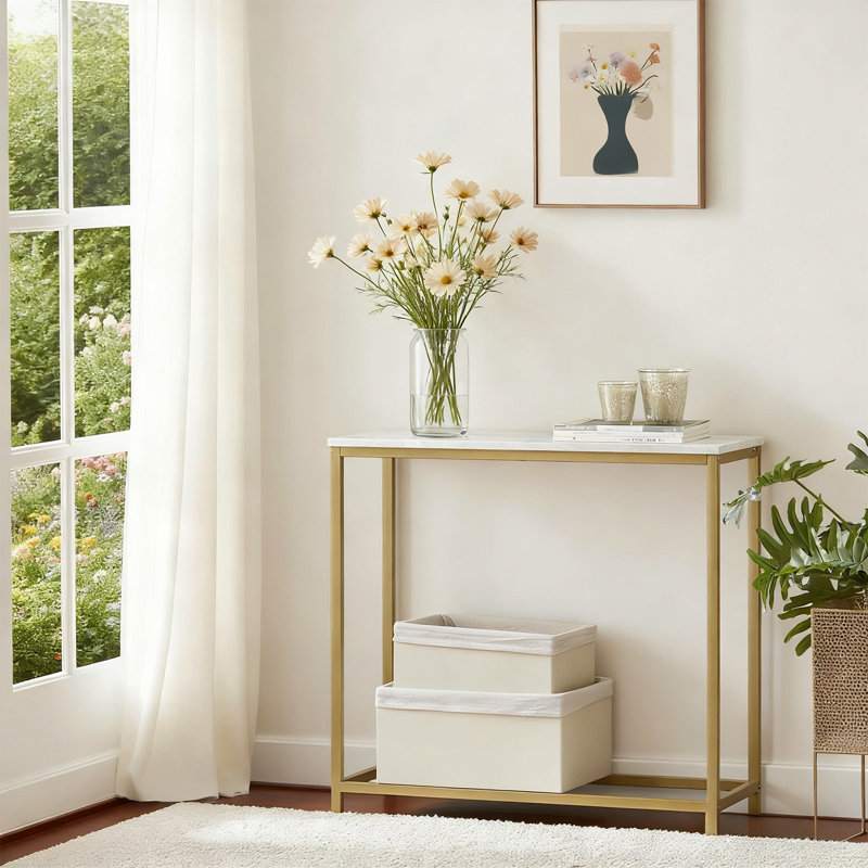 Irie 80cm Console Table, Gold