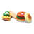 17 Piece Sandwich Making Play Set