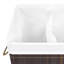 GGF Bamboo Laundry Hamper with Handles-454828796