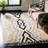 Ossineke Hand Knotted Wool/Cotton Southwestern Rug in Ivory/Black/Blue-2110594344