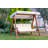 Mison Solid Wood Porch Swing with Stand-1540469448