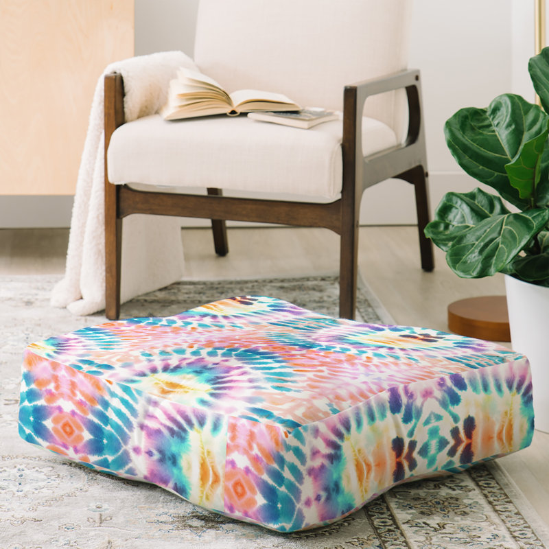 Housse de coussin carrée en forme de coussin de sol schatzi