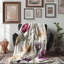 Bold Blooms - couverture de qualité supérieure 1 pièce-102152405