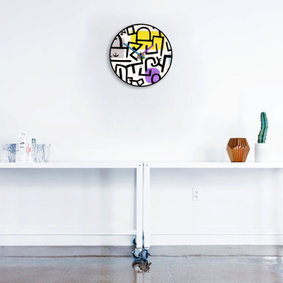 Barcroft Metal Wall Clock