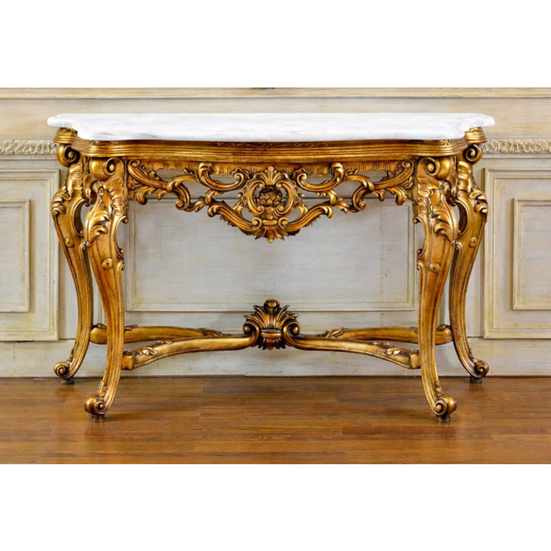 Rosia 53'' W Console Table, White