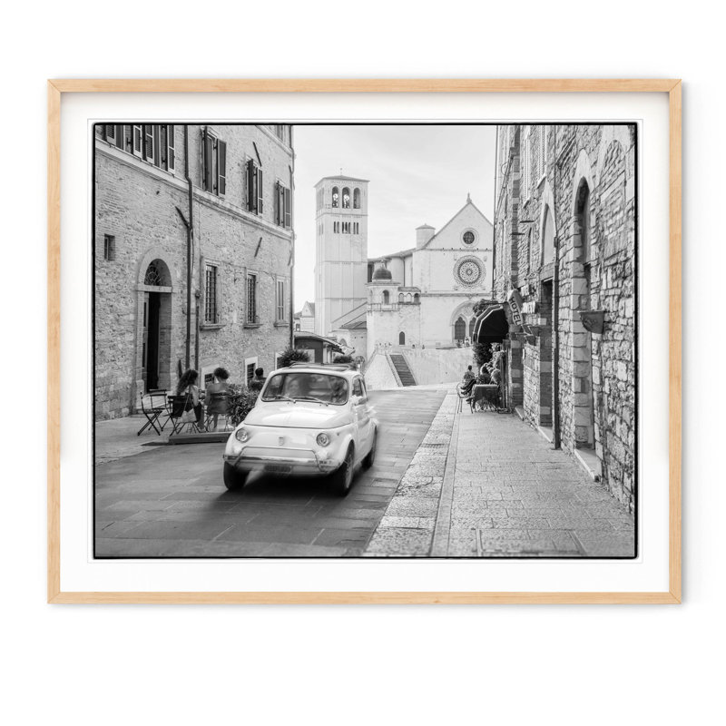 «Italian Italian» - Photographie de cadre photo, H 29,5 po x l 35,5 po, Encadré naturel